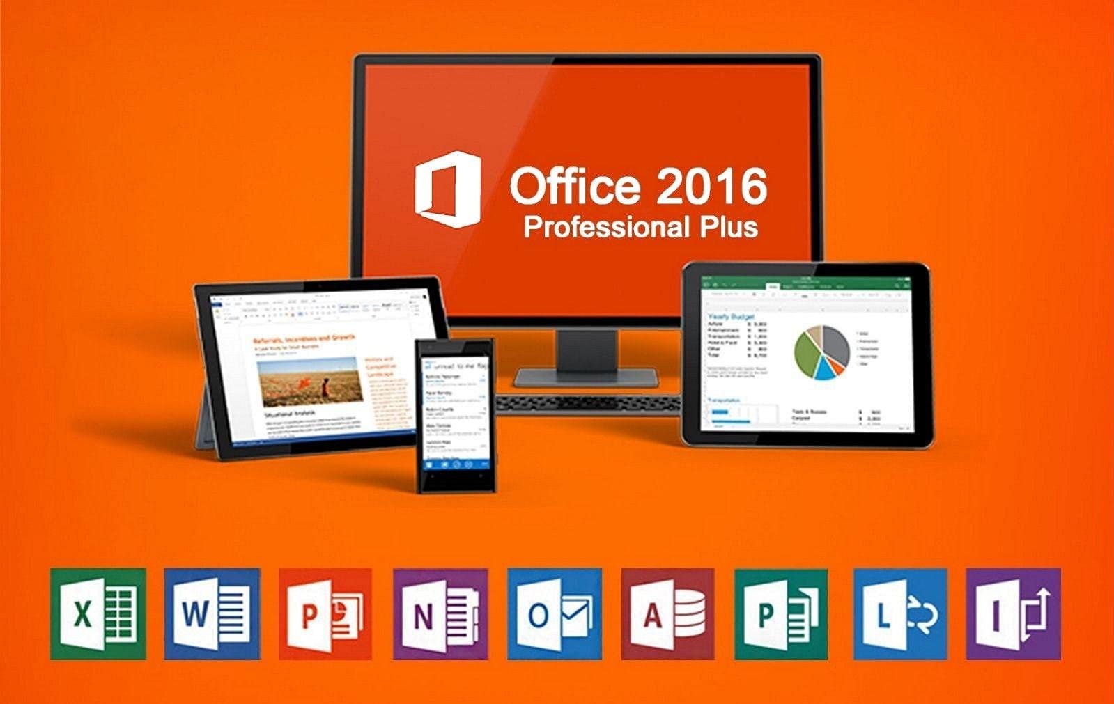 Microsoft Office Professional Plus 2016 v16.0.4266.1003 RTM + Activator cho Windows 10 & 11: Tăng tốc hiệu suất công việc