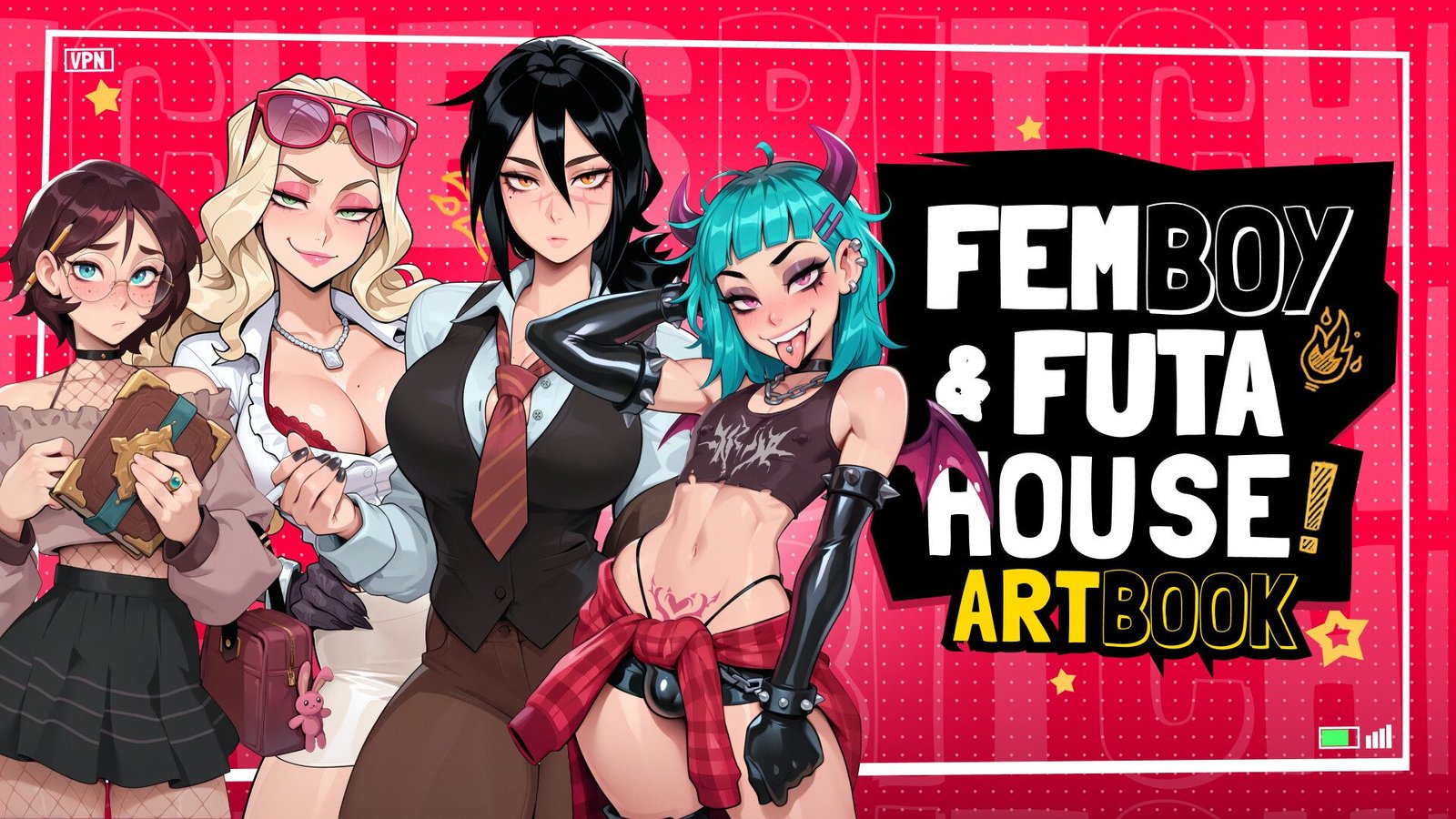 FEMBOY FUTA HOUSE v1.0 + Crack – Visual Novel 18+ Harem Trường Phép Thuật Đỉnh Cao, Hẹn Hò 3 Femboy + 1 Futa, 36+ Cảnh Nóng Hoạt Hình, Sandbox Học Đường, Vĩnh Viễn Offline 100%!